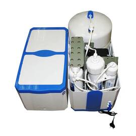 5-ст обратный осмос с насосом, мембрана FILMTEC 75 гал, компакт-бокс, встроенный бак, изображение 2