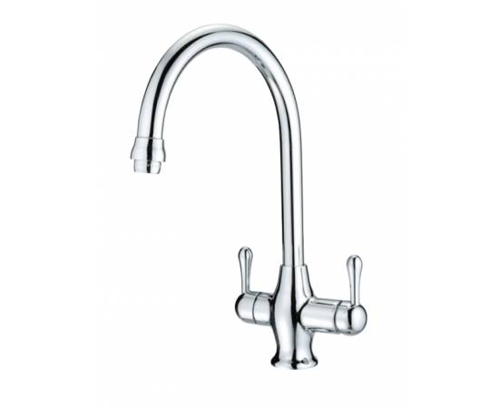 Кран чистой воды совмещенный со смесителем 0312, цвет - античная латунь