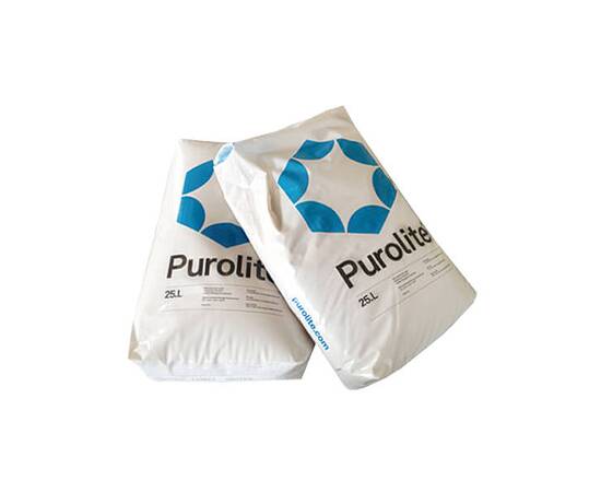 Смола Purolite A520E (Пьюролайт) - анионит для удаления нитратов, нитритов (анионов), фасовка 25 л