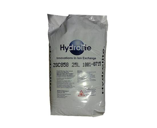 Hydrolite ZGC858 (Гидролит) - катионит для удаления железа, марганца, жесткости, фасовка 25 л